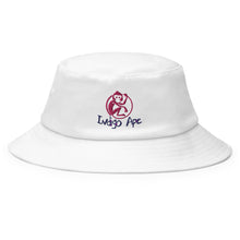 Load image into Gallery viewer, Indigo Ape &#39;old school&#39; Bucket Hat
