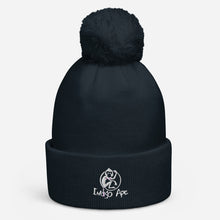 Load image into Gallery viewer, Indigo Ape Pom pom beanie
