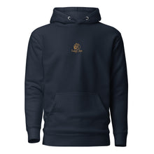 Carica l&#39;immagine nel visualizzatore di Gallery, Indigo Ape &#39;Gold&#39; Unisex Premium Hoodie
